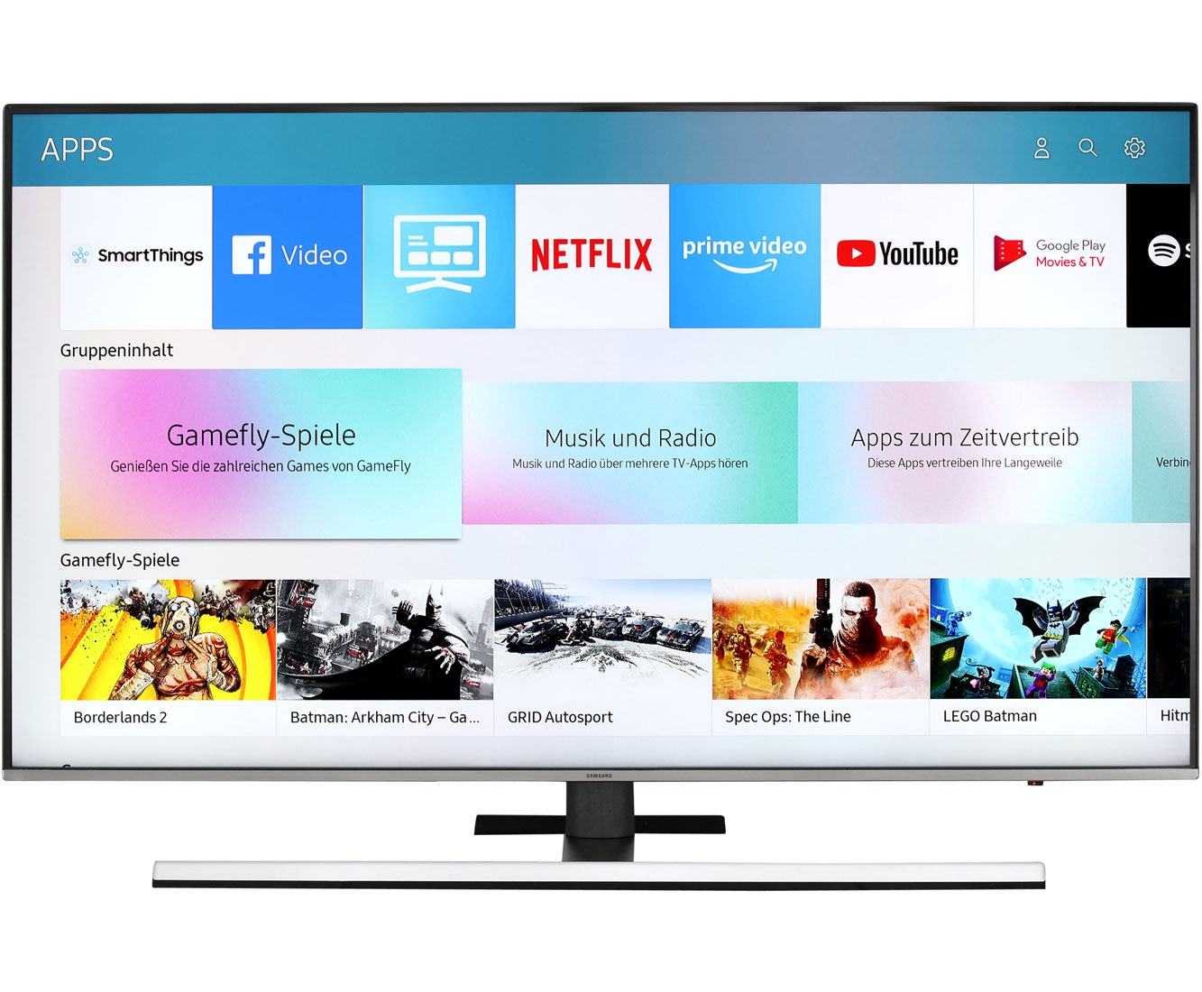 UE65NU8009TXZG Fernseher - Schwarz / Silber UE65NU8009TXZG Fernseher - Schwarz / Silber