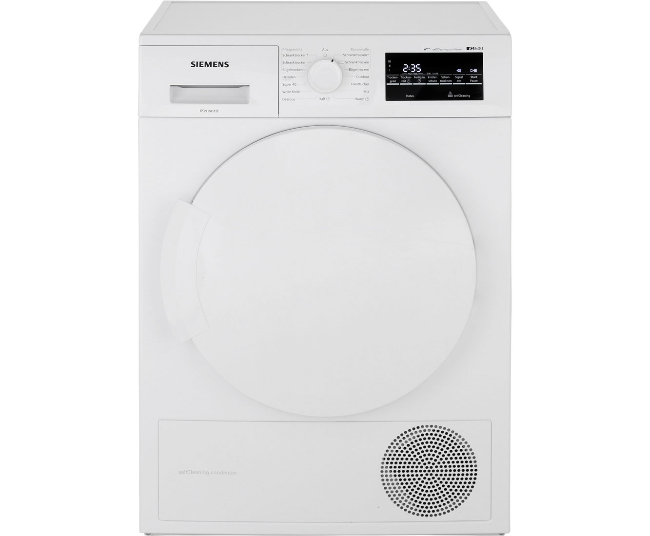 iQ500 WT45W463 Wärmepumpentrockner - Weiß iQ500 WT45W463 Wärmepumpentrockner - Weiß