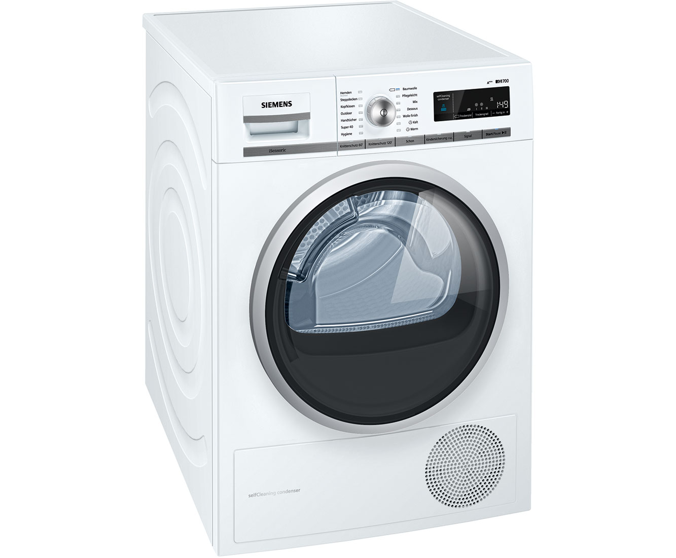 iQ700 WT47W5W0 Wärmepumpentrockner - Weiß iQ700 WT47W5W0 Wärmepumpentrockner - Weiß