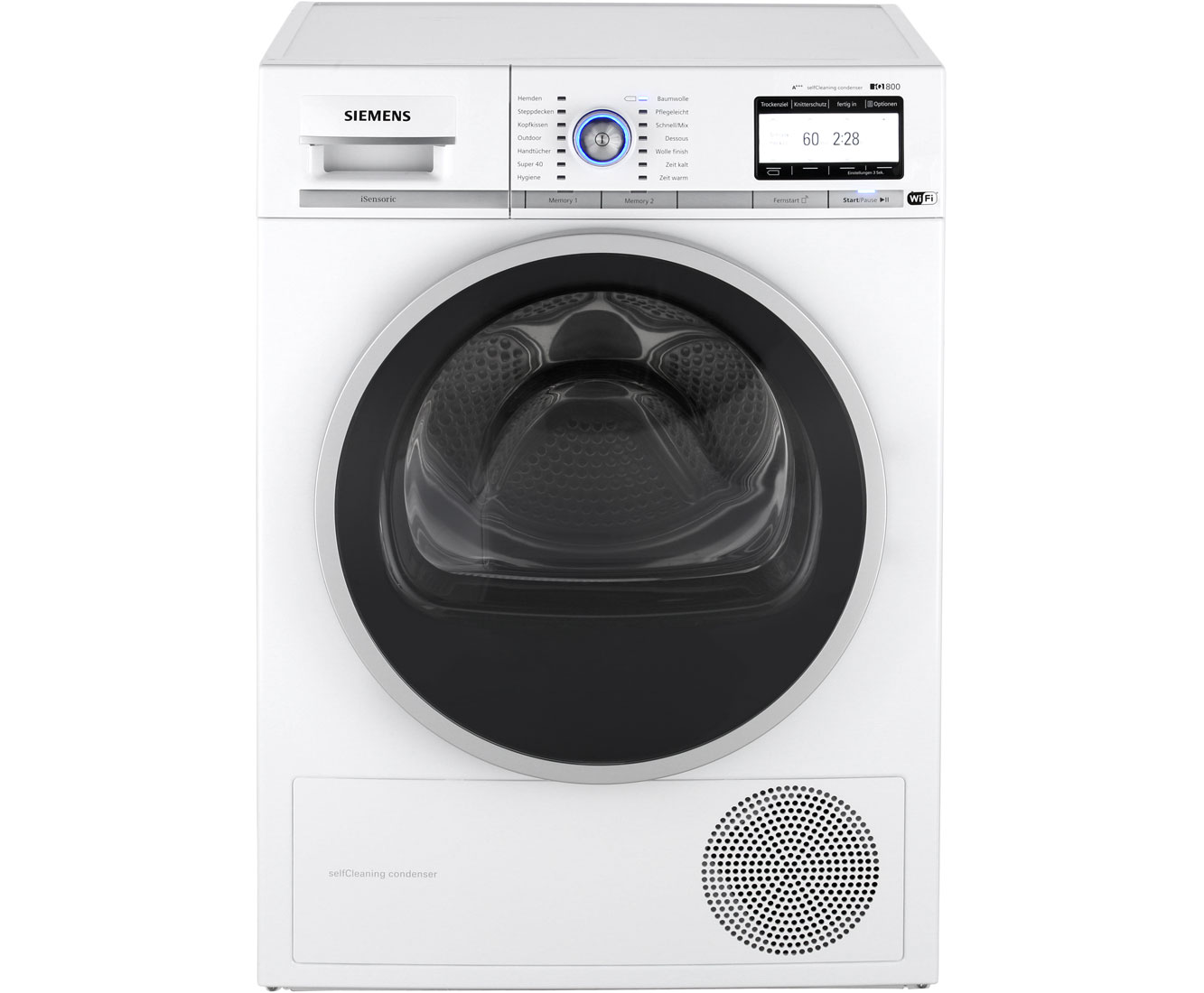 iQ800 WT7YH701 Wärmepumpentrockner - Weiß iQ800 WT7YH701 Wärmepumpentrockner - Weiß