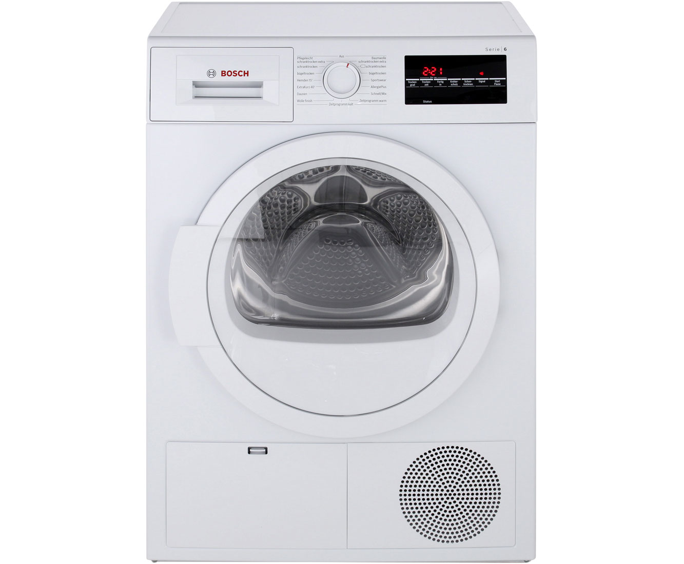 Serie 6 WTG86400 Kondenstrockner - Weiss Serie 6 WTG86400 Kondenstrockner - Weiss
