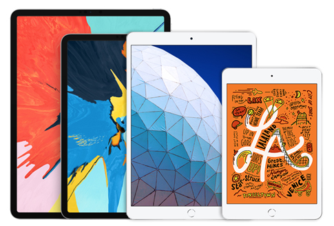 Various Apple iPads
