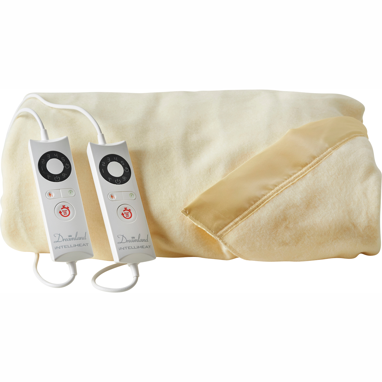 Dreamland IntelliHeat Harmony Luxury Dual Control 16322 Over Blanket