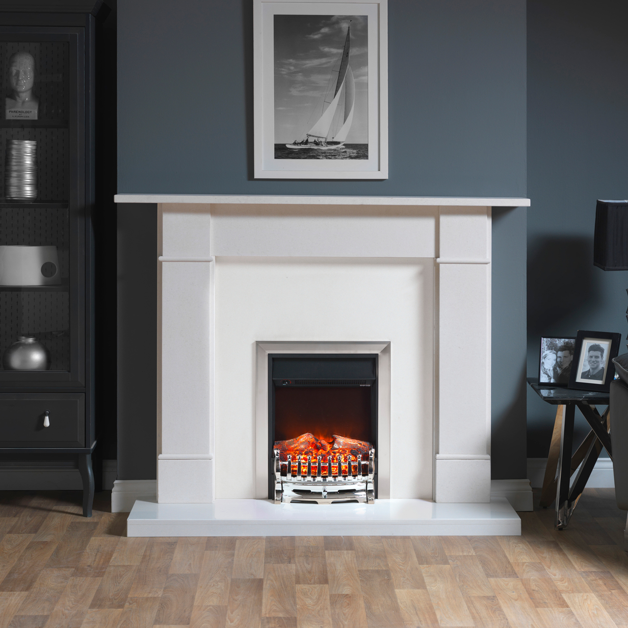 Fireplaces Accessories Burley 177r Wansford Log Effect Electric