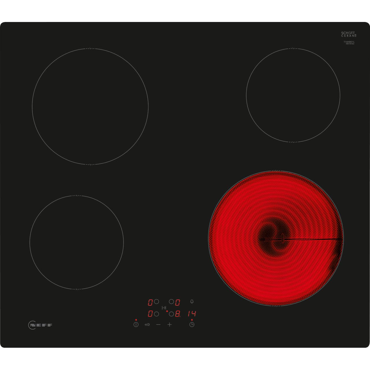 neff touch screen hob