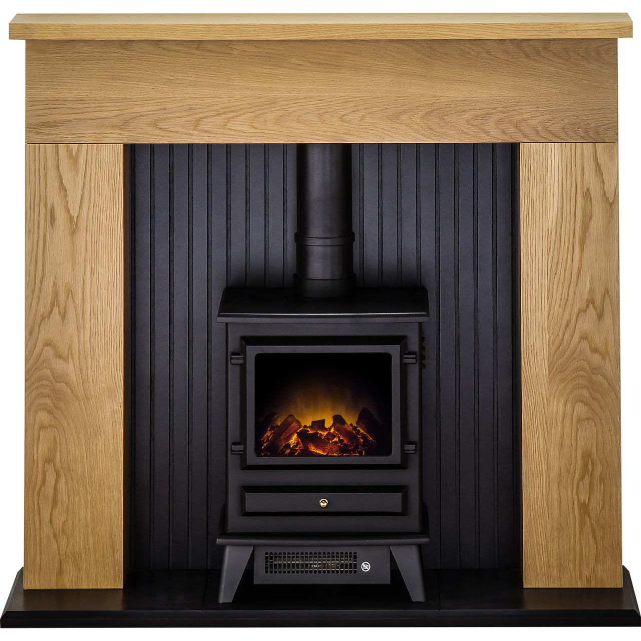 Adam Fires 21881 Innsbruck Suite With Hudson Electric Fire Log