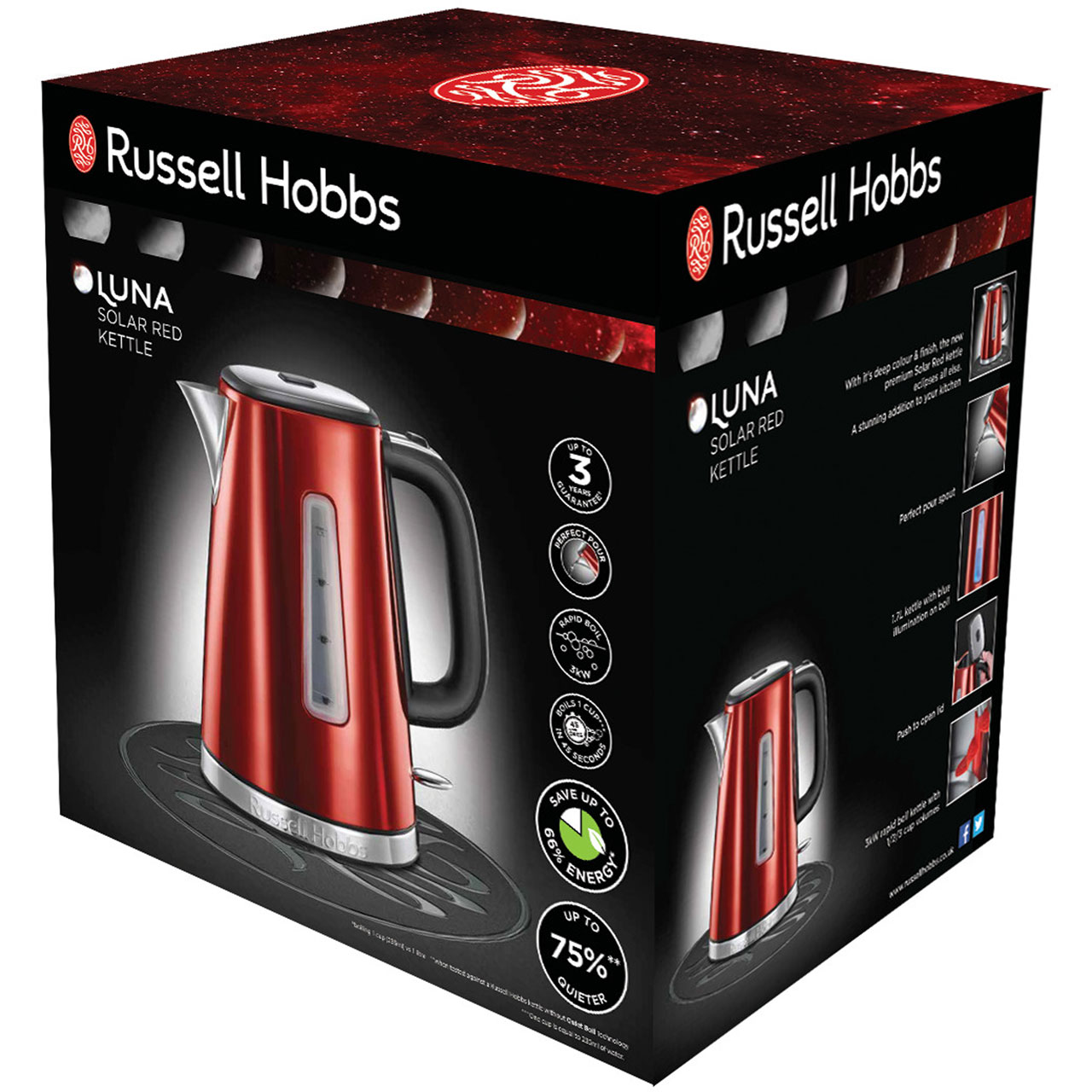 23211_GY | Russell Hobbs Kettle | Grey Russell Hobbs Luna 23211 kettle review