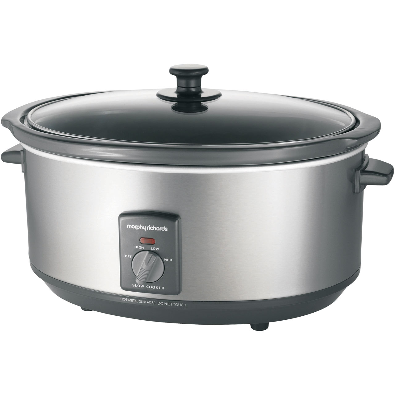 Morphy Richards 48718 Slow Cooker 6.5 Litres 290 Watt Brushed Stainless