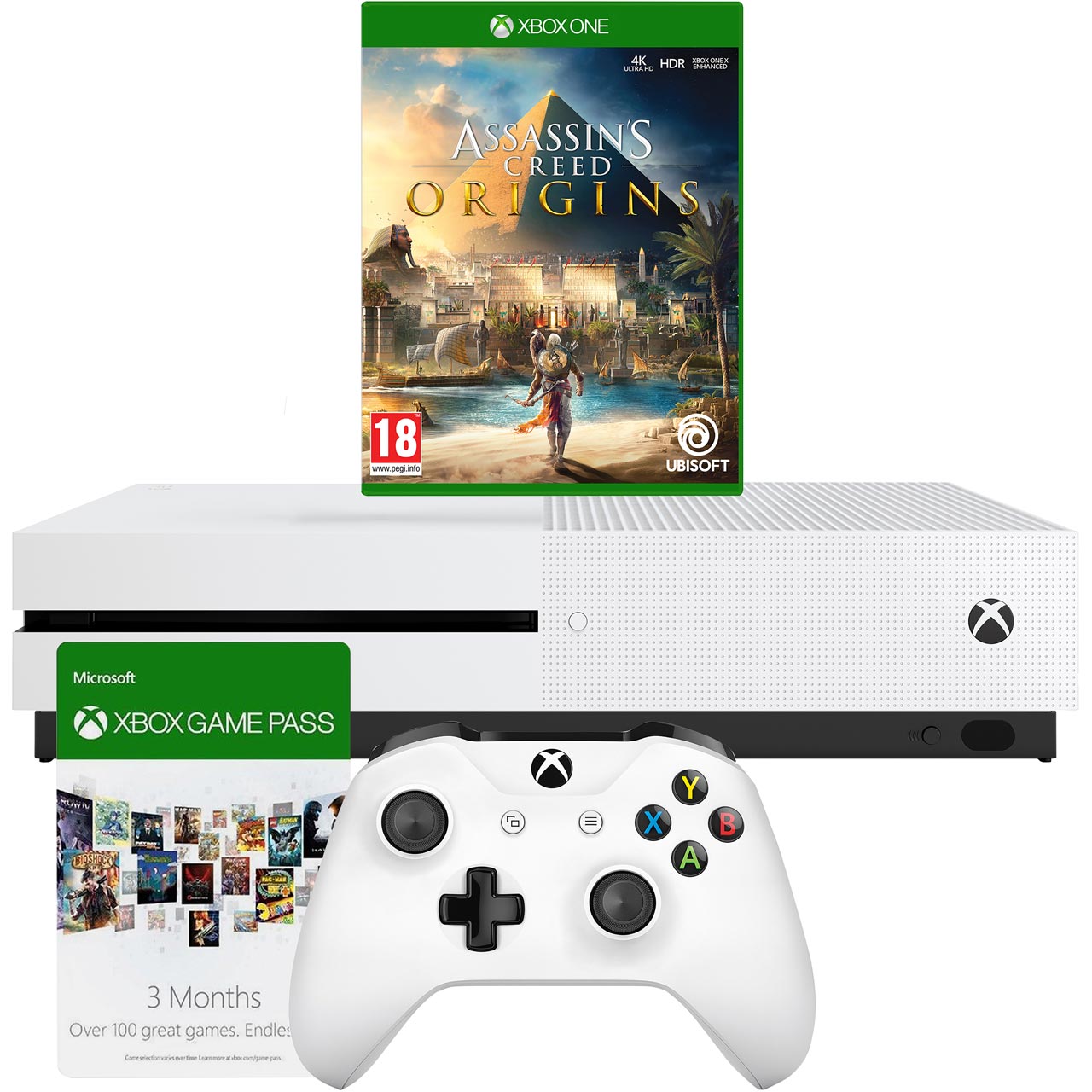 xbox one s game pass