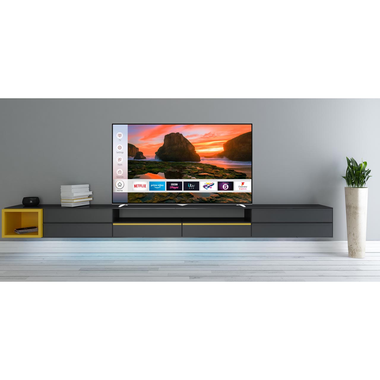 Techwood 65AO8UHD O8UHD 65 Inch TV Smart 4K Ultra HD