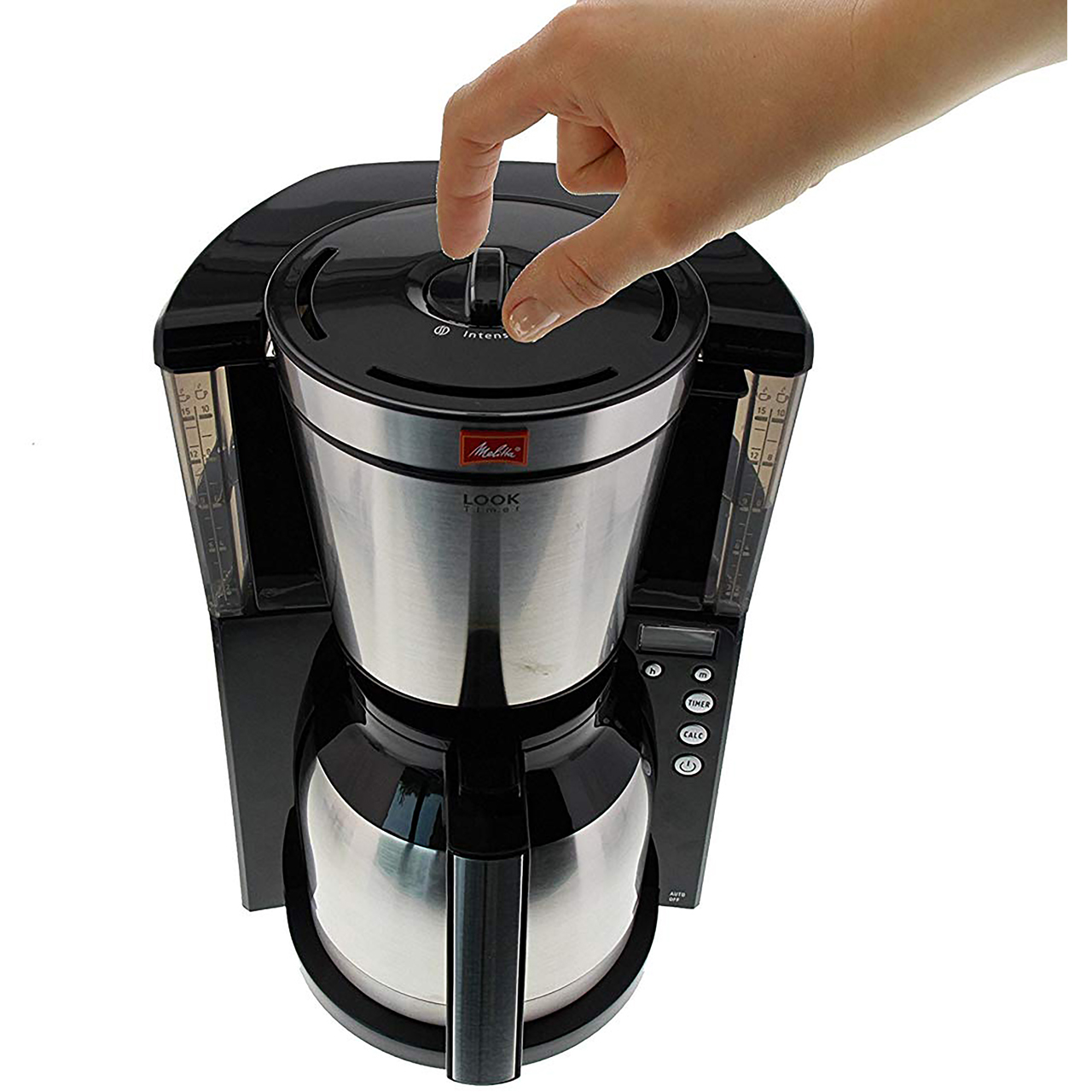 Melitta 6738044 Look IV Therm Timer Filter Coffee Machine with Timer