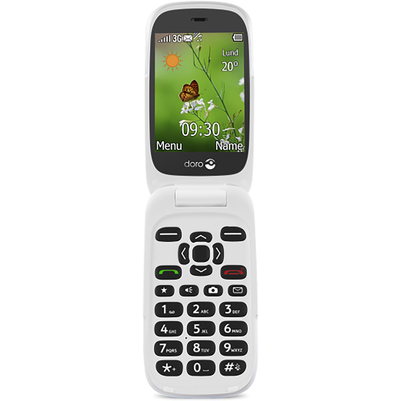 Doro 6530 Flip Phone In Black Review