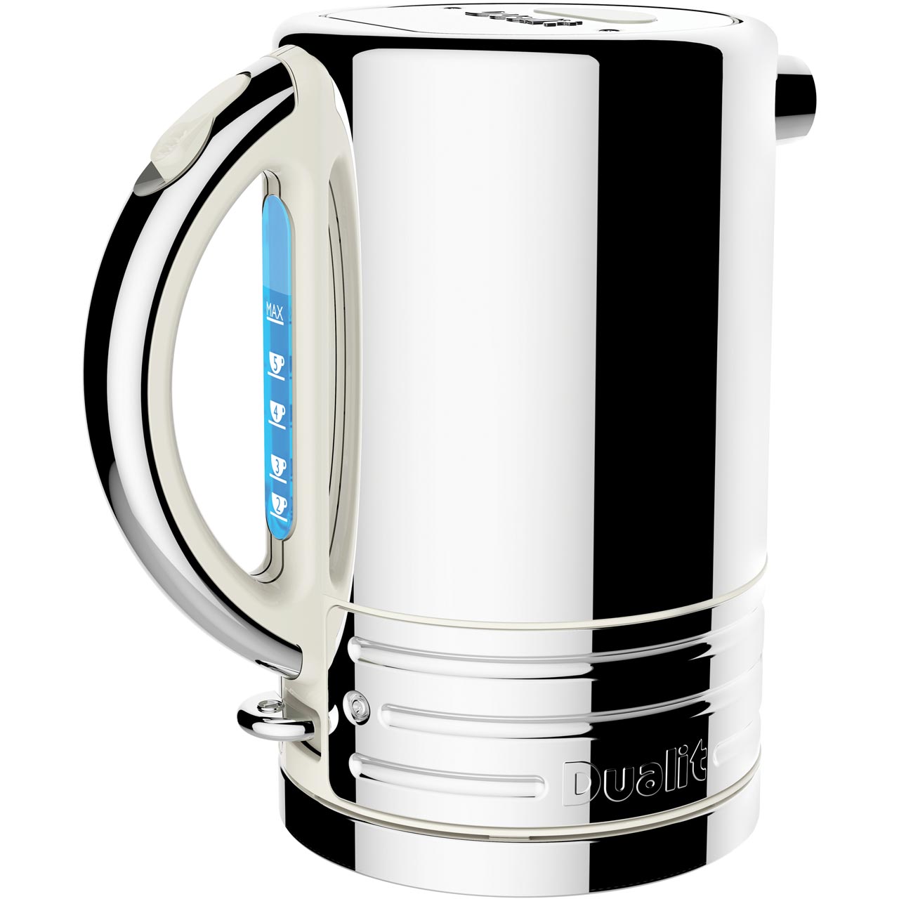 Dualit 72923 Architect Canvas White / Stainless Steel Kettle Limescale