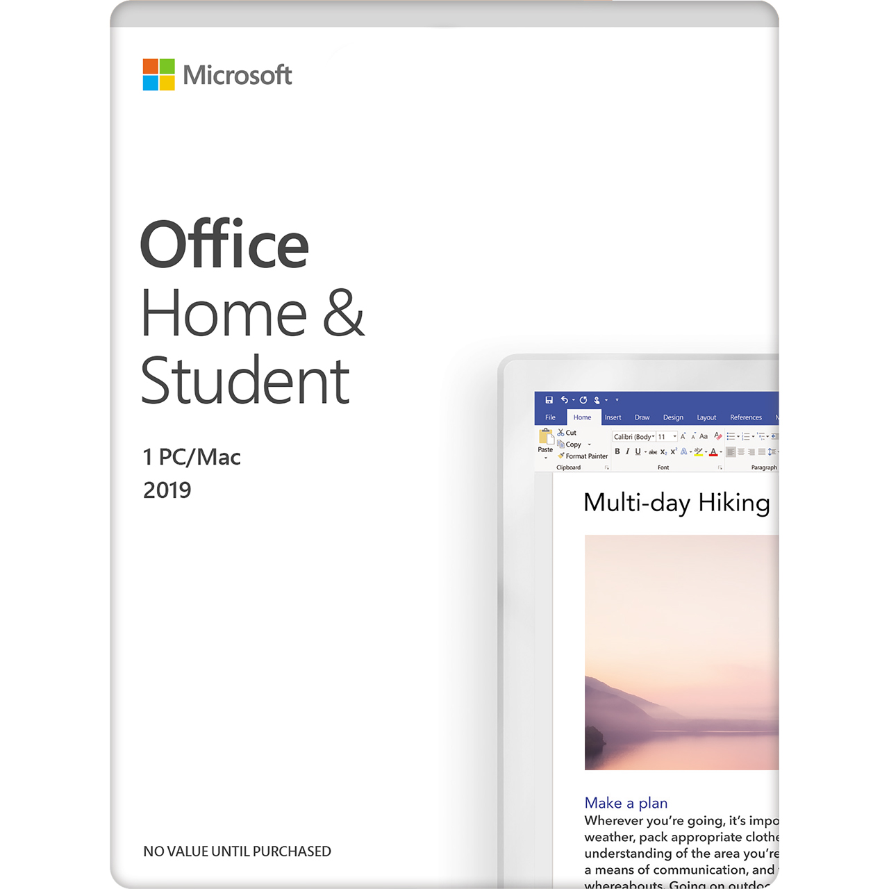 Microsoft Office Home and Student 2019 Digital Download for 1 User Review
