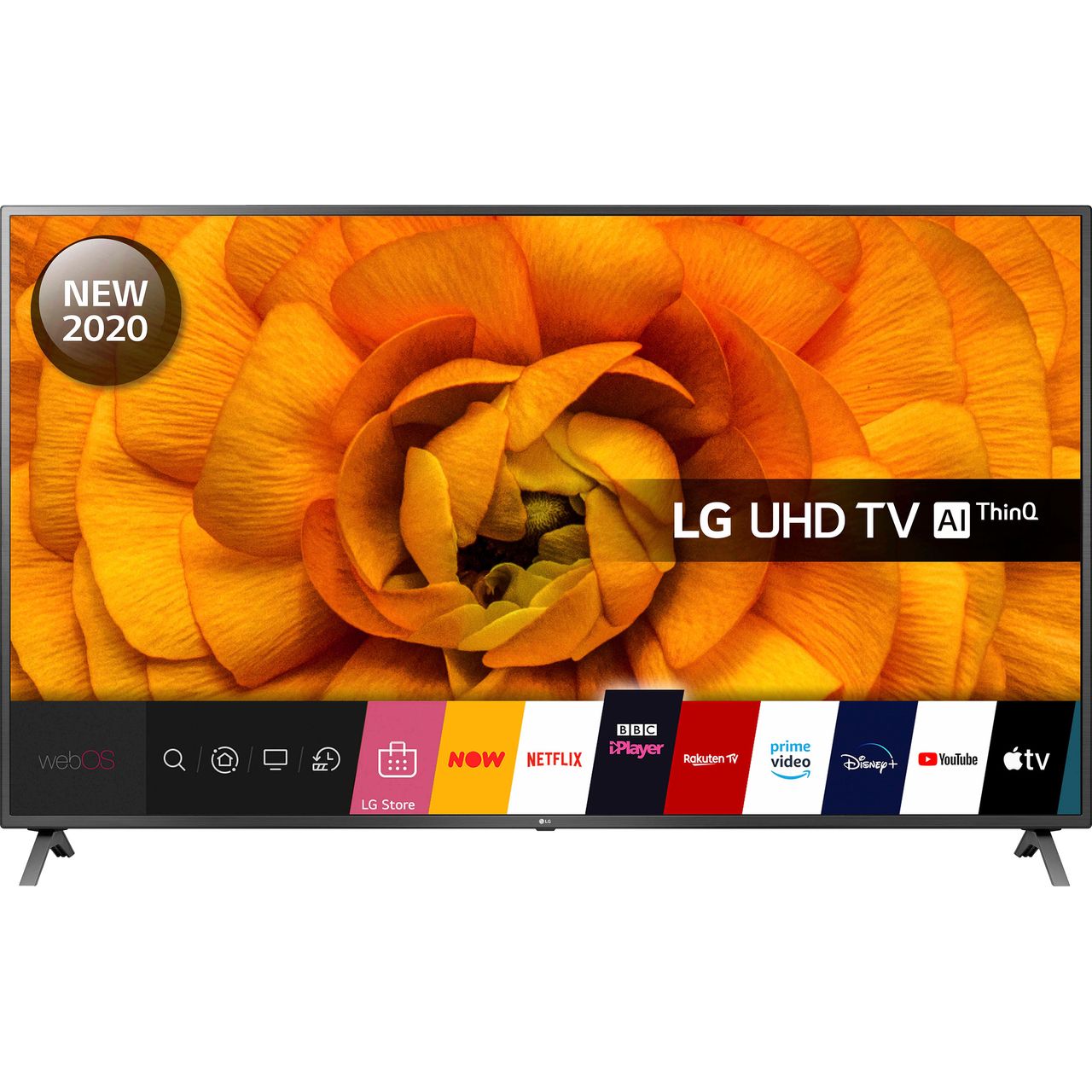 LG 82UN85006LA UN8500 82 Inch TV Smart 4K Ultra HD LED Freeview HD and