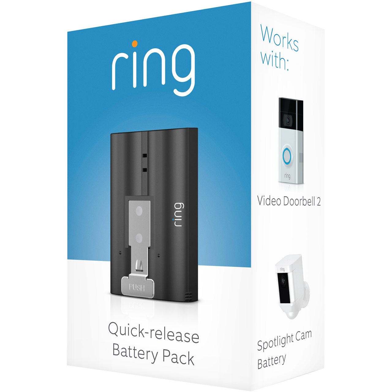 battery pack for ring doorbell