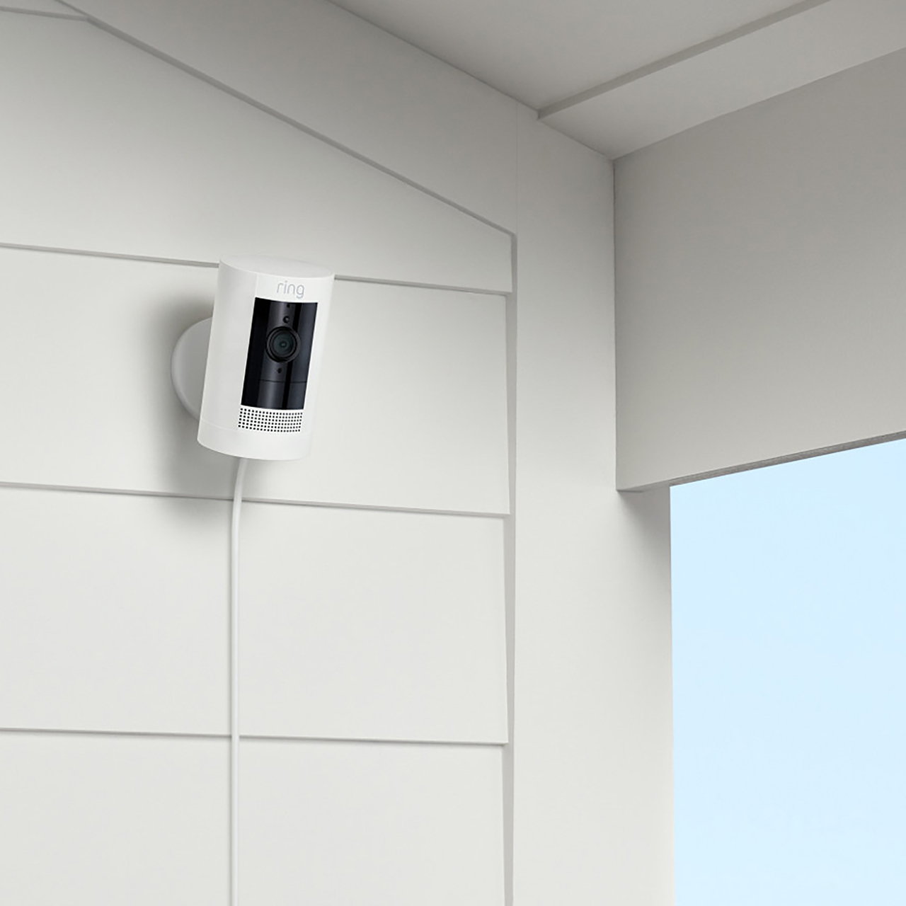 Ring Stick Up Cam Plugin White 842861109016 eBay