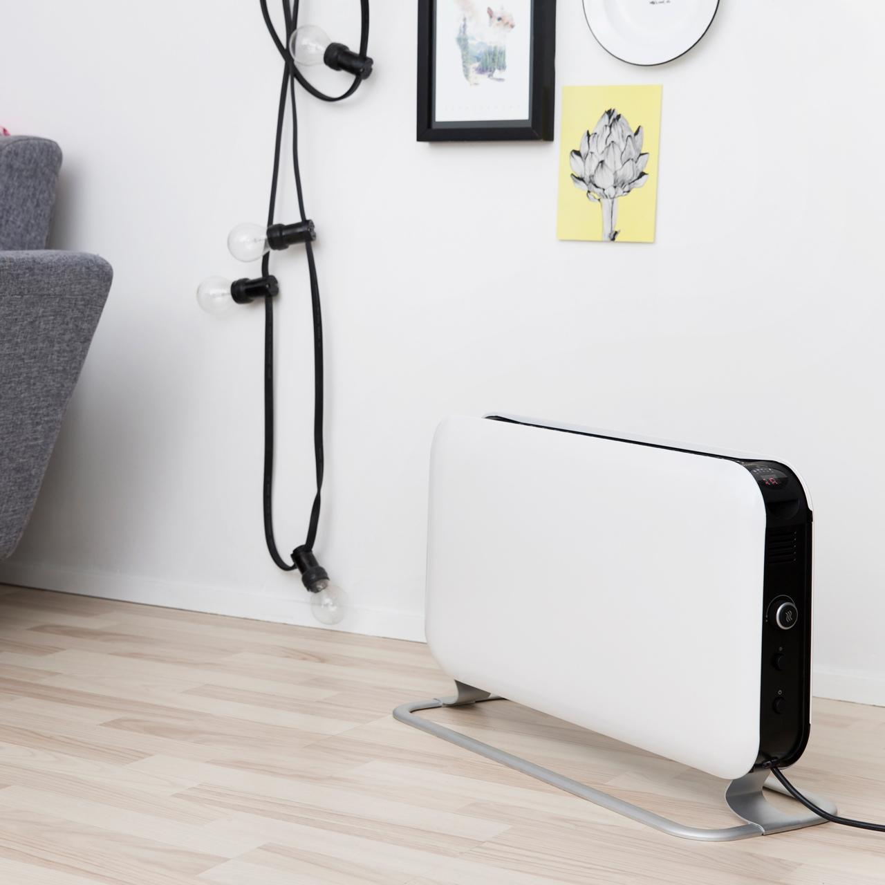 Mill Heat 99401 Heater Wall Mounted Convector Heater White 2000 Watt New eBay