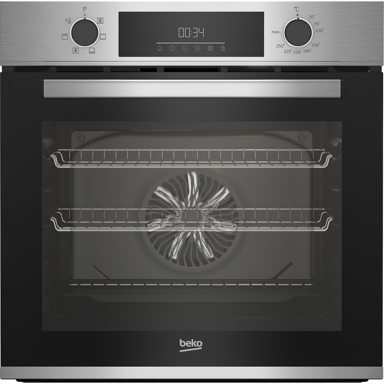 Beko AeroPerfect™ RecycledNet® Electric Single Oven - Stainless Steel - A Rated