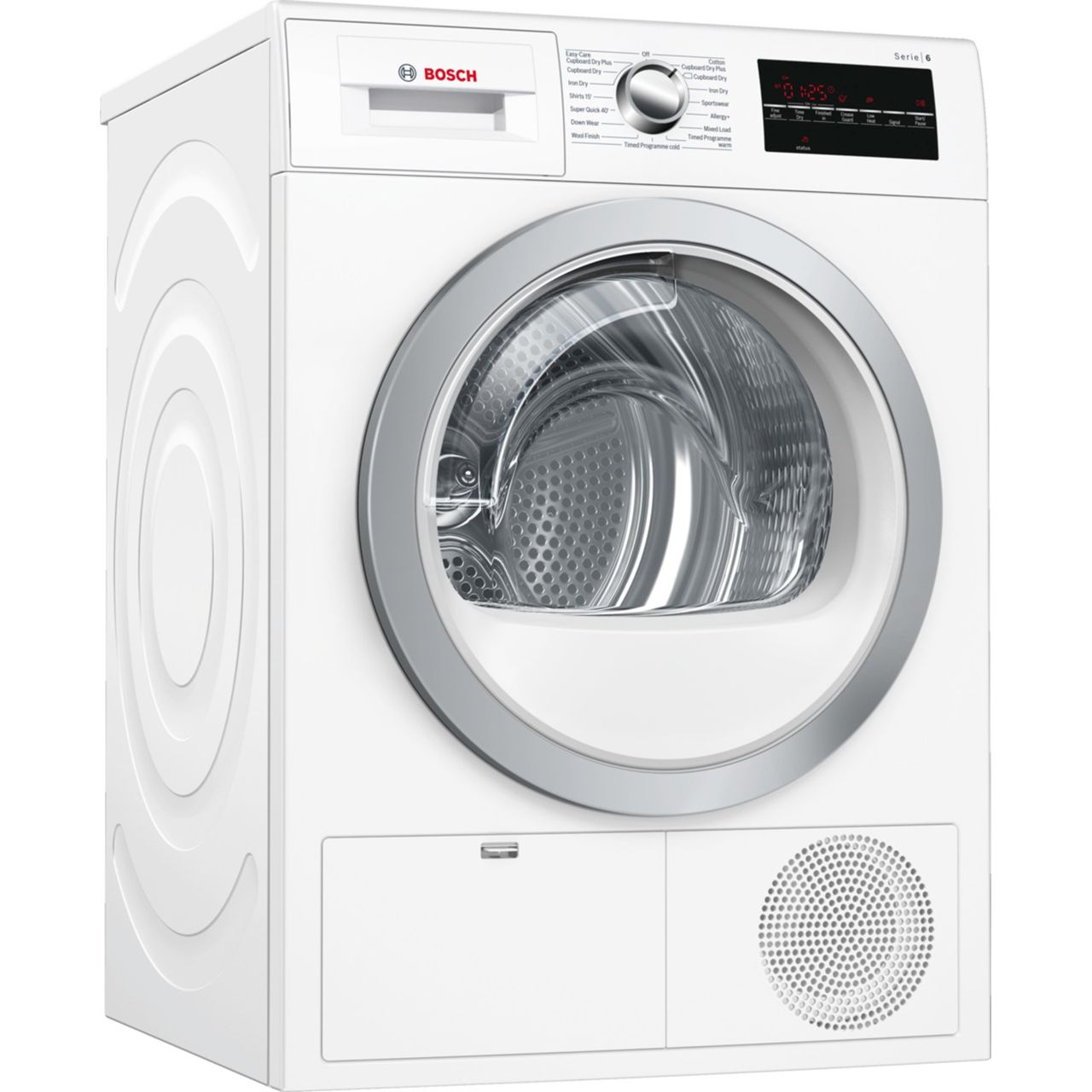 Bosch Serie 6 8Kg Condenser Tumble Dryer - White - B Rated