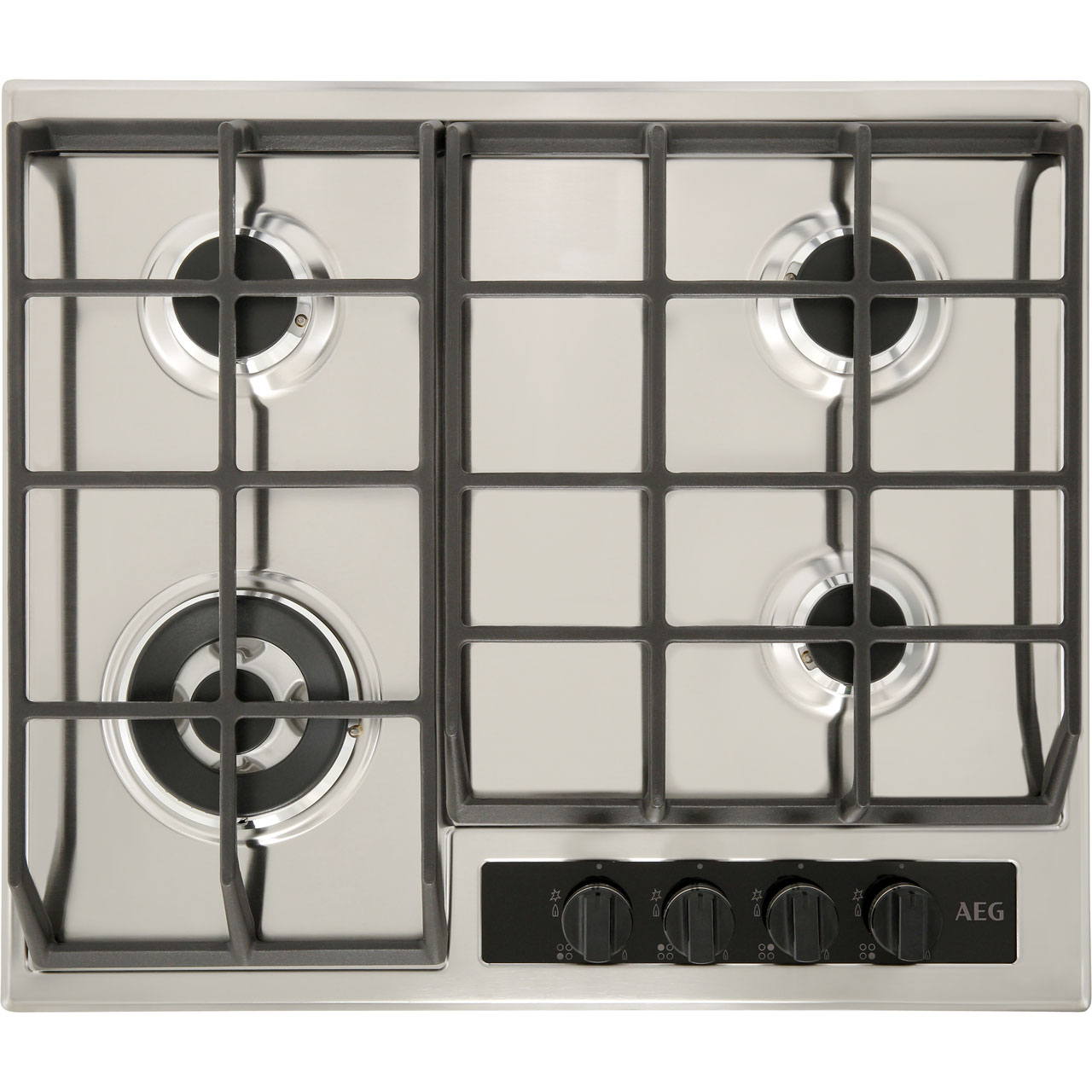 Hg65sy4551 Ss Aeg 60cm Gas Hob Stainless Steel Ao Com