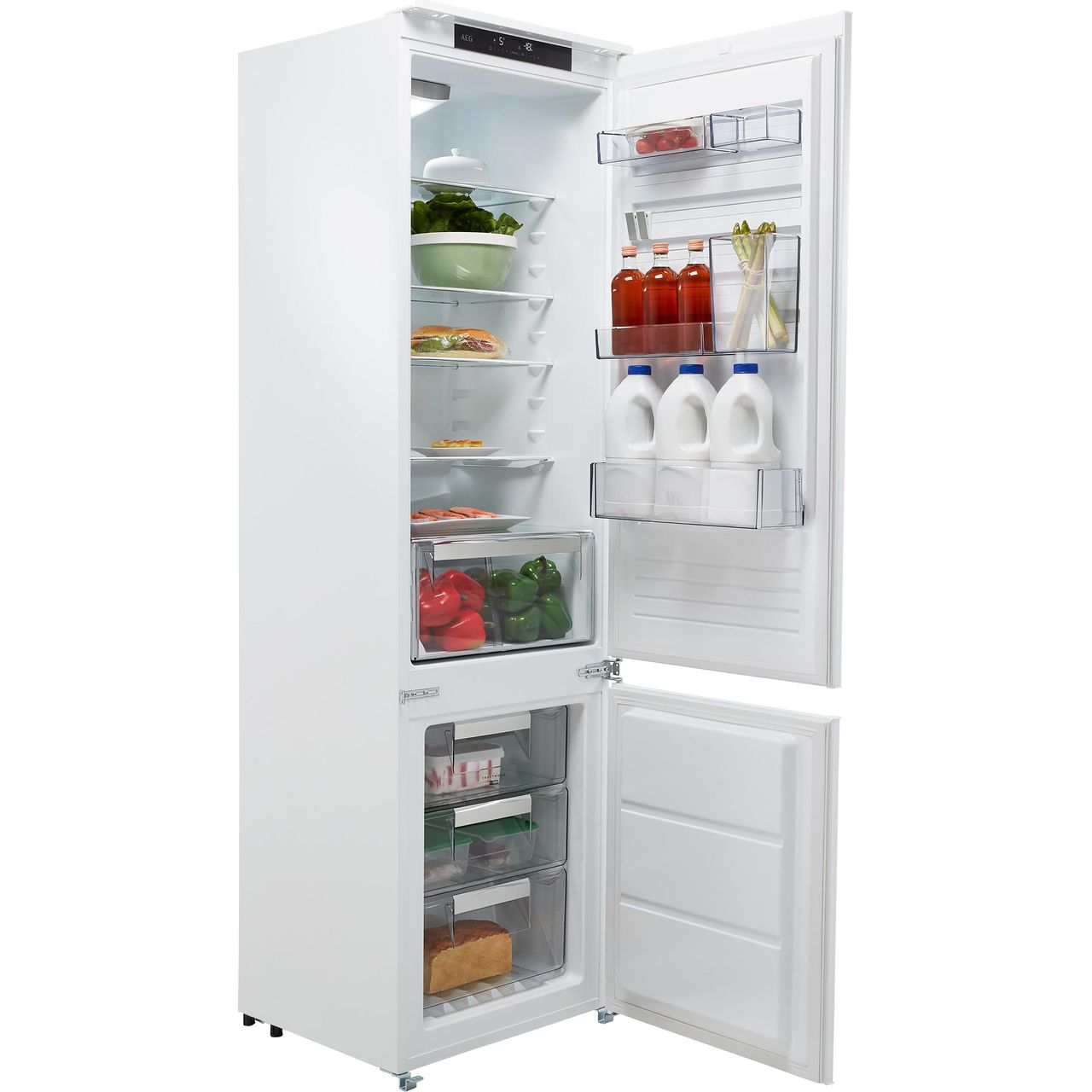 AEG SCE81925TS Integrated 70/30 Frost Free Fridge Freezer with Sliding Door Fixing Kit Review