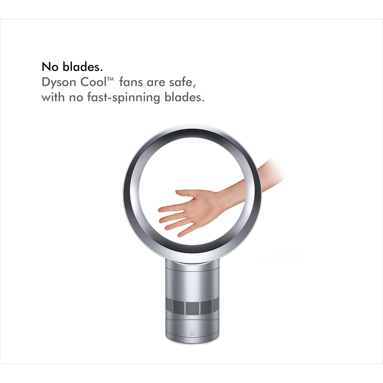 Dyson AM06 Cool™ Desk Fan with Remote Control 26 Watt White / Nickel eBay