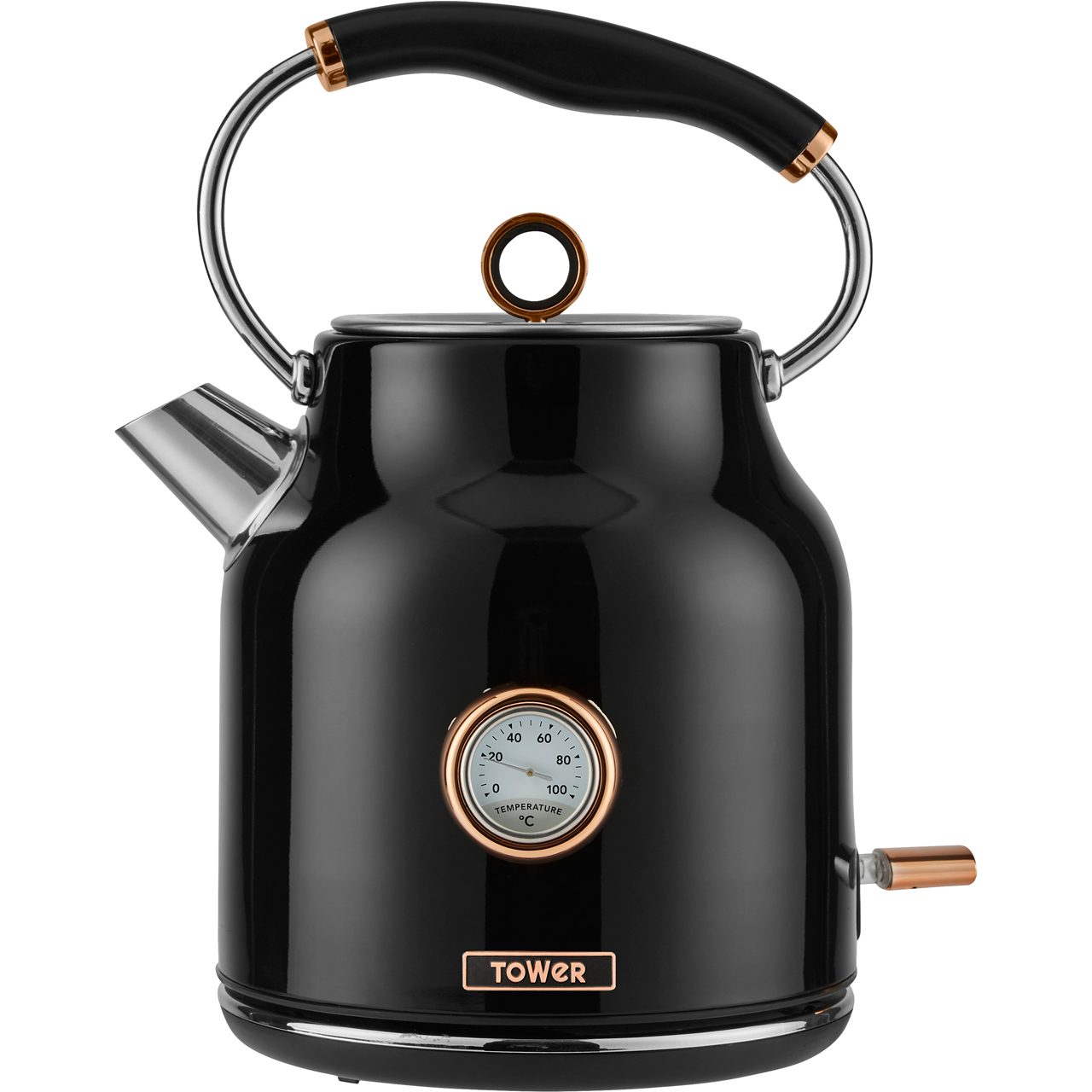 Tower AOBUNDLE005 Kettle and Toaster Set Black / Rose Gold eBay
