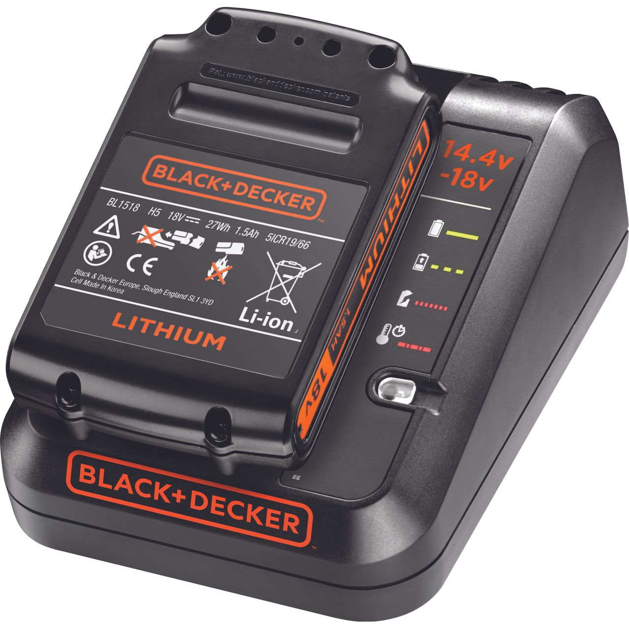 Black + Decker BDC1A15-GB 18 Volts Battery and Charger Review