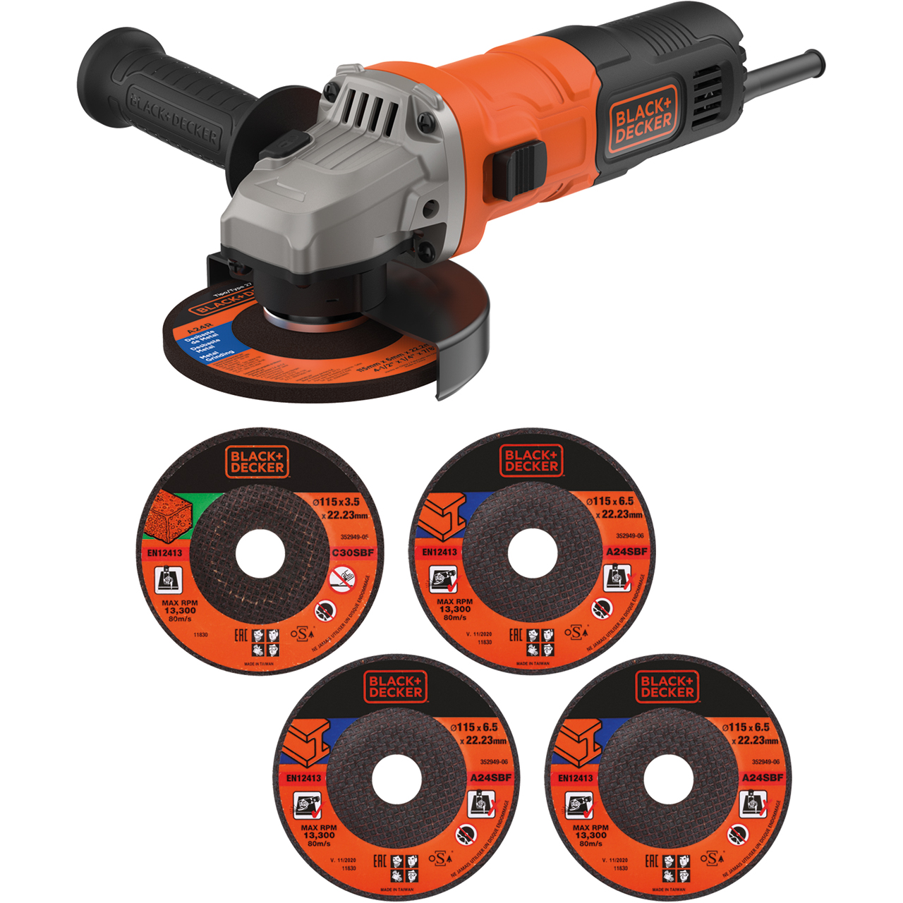 Black + Decker BEG010A5-GB Angle Grinder Review