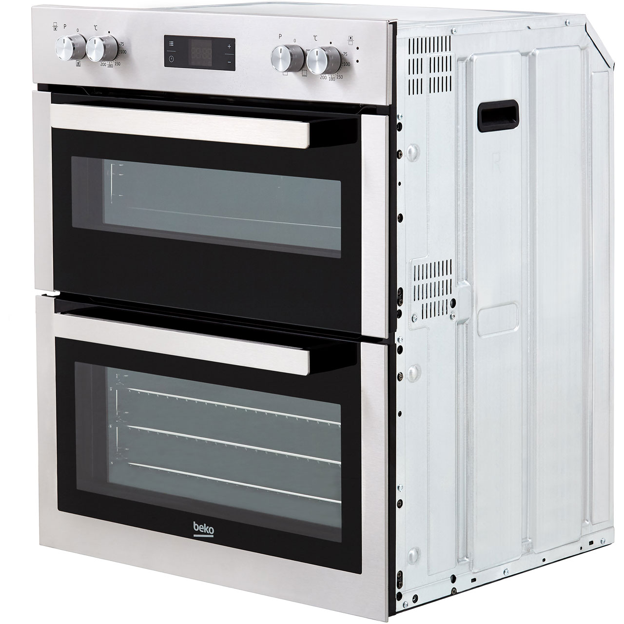 Beko BTF26300X Built Under 60cm A/A Electric Double Oven Stainless