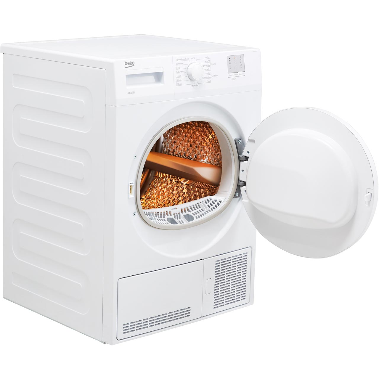 Beko DTGC10000W B Rated 10Kg Condenser Tumble Dryer White 5023790047753 ...