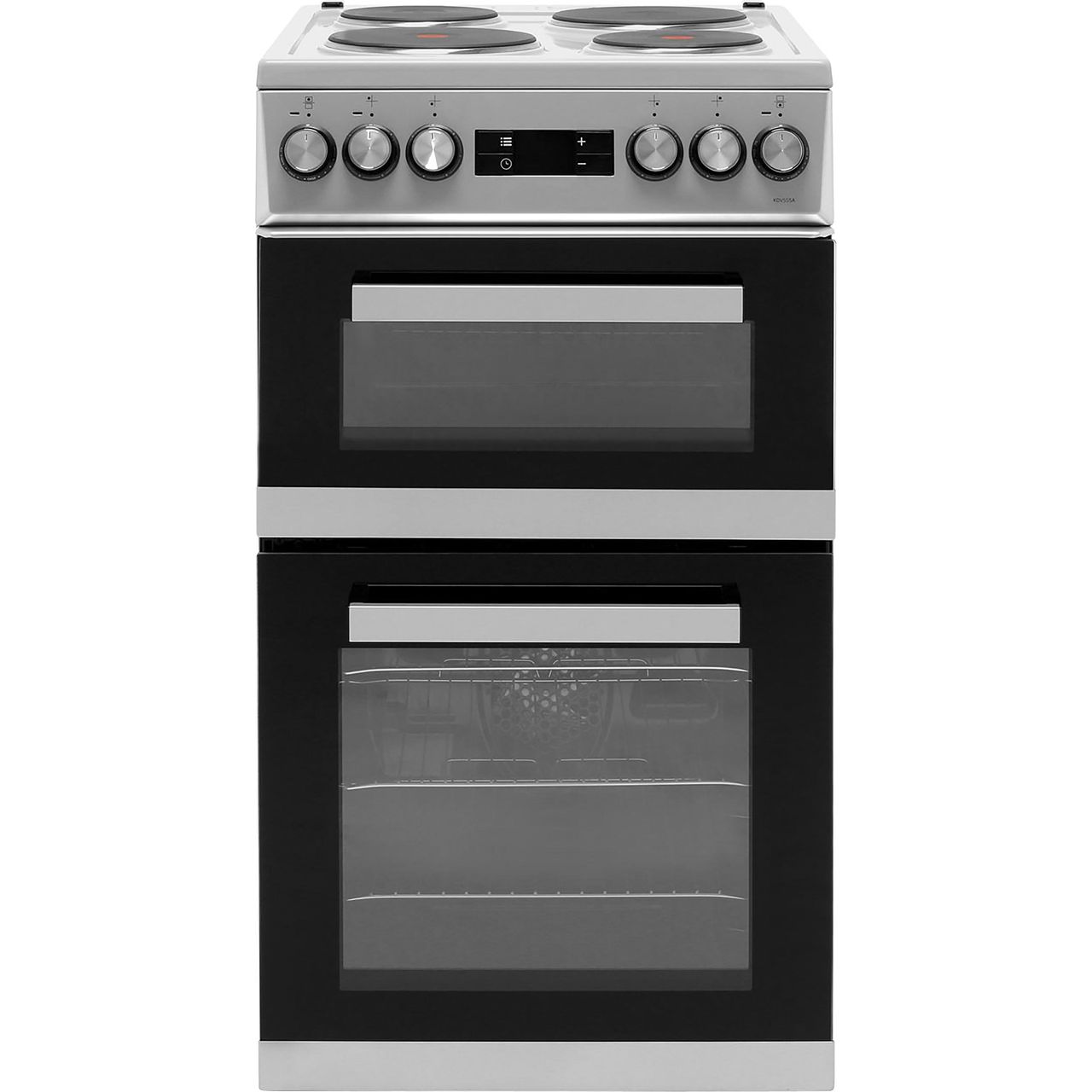 black and silver electric cooker