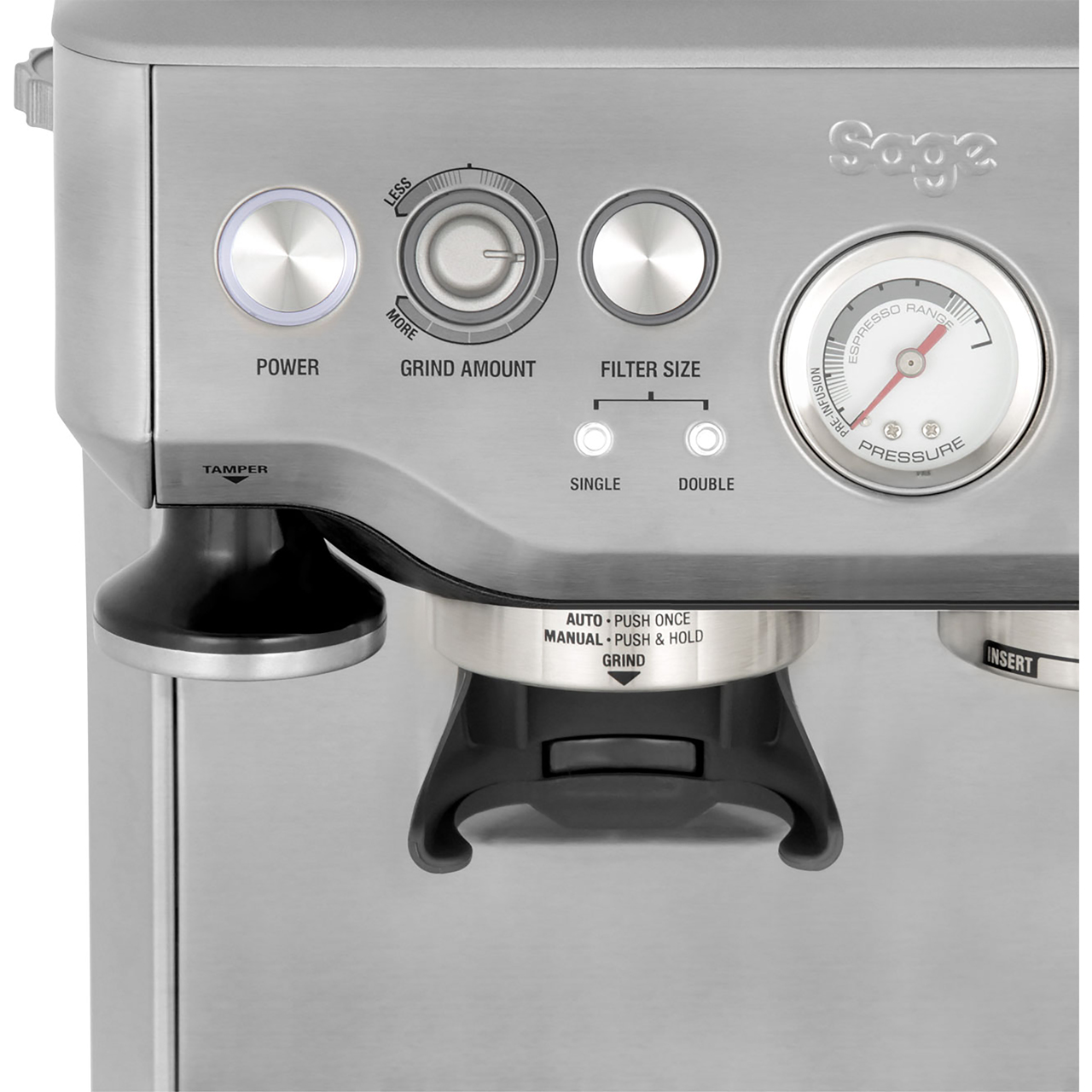 Sage BES875UK The Barista Express Espresso Coffee Machine 15 bar