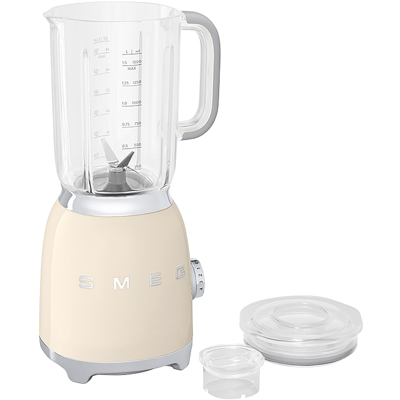 Smeg BLF01CRUK Tritan™ BPA Free Blender 800 Watt 1.5 Litres Cream 8017709197100 eBay