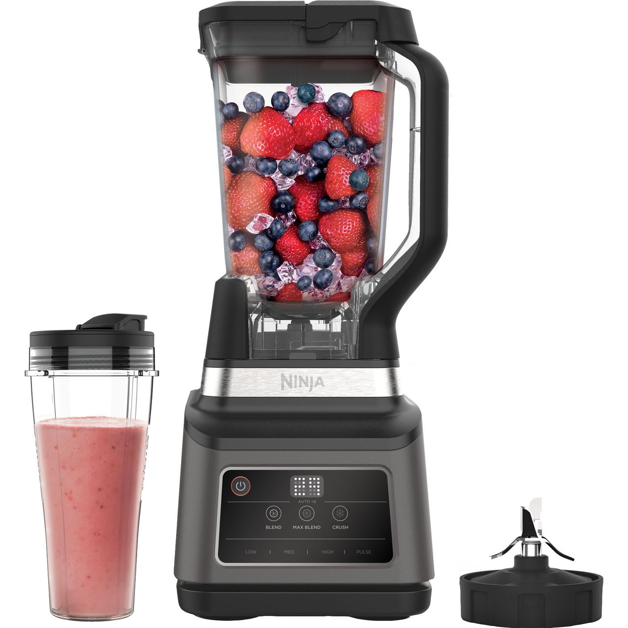 Ninja BN750UK Blender 1200 Watt 2.1 Litres Black / Silver 622356234955