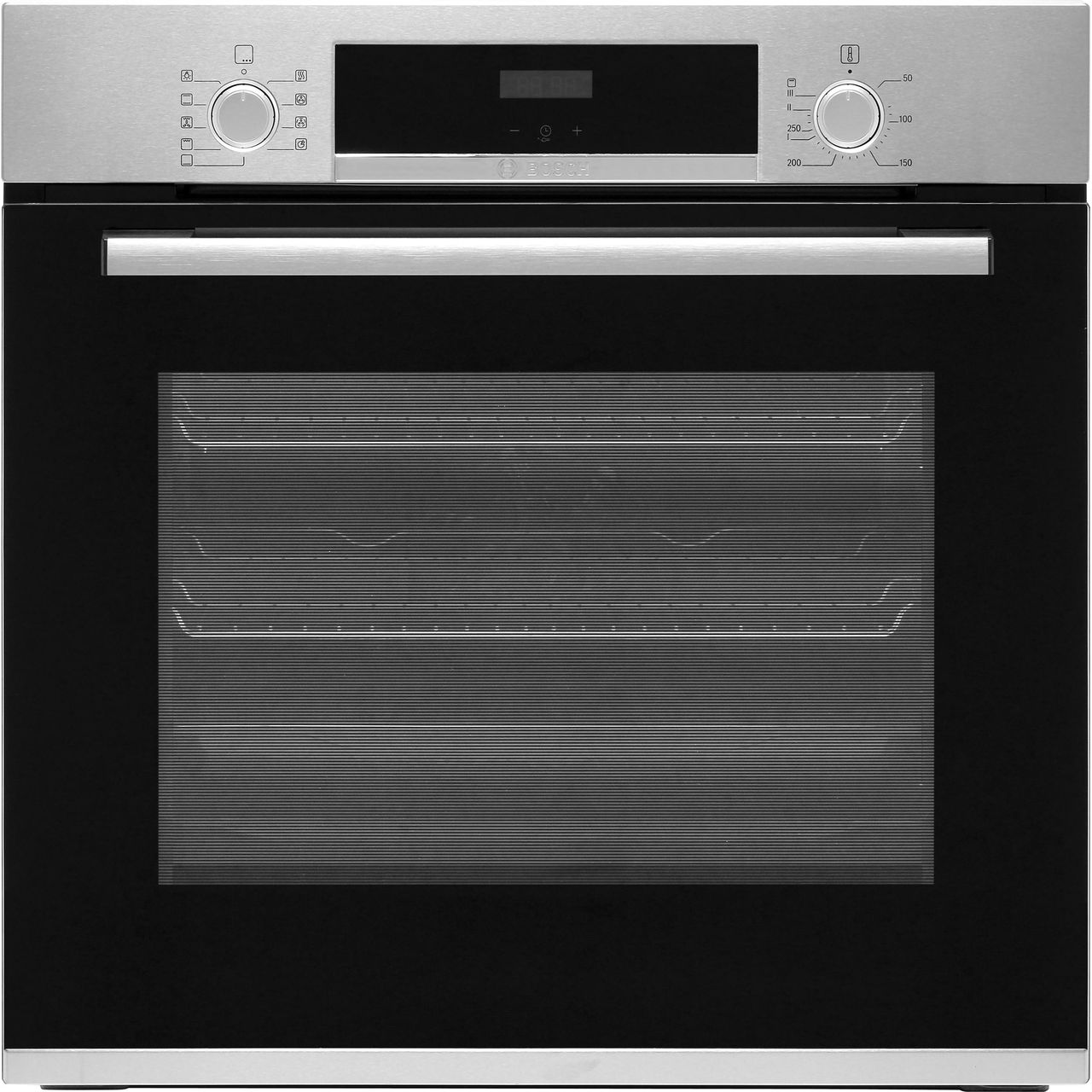 Bosch HBS534BS0B Serie 4 Built In 59cm A Electric Single Oven Stainless ...