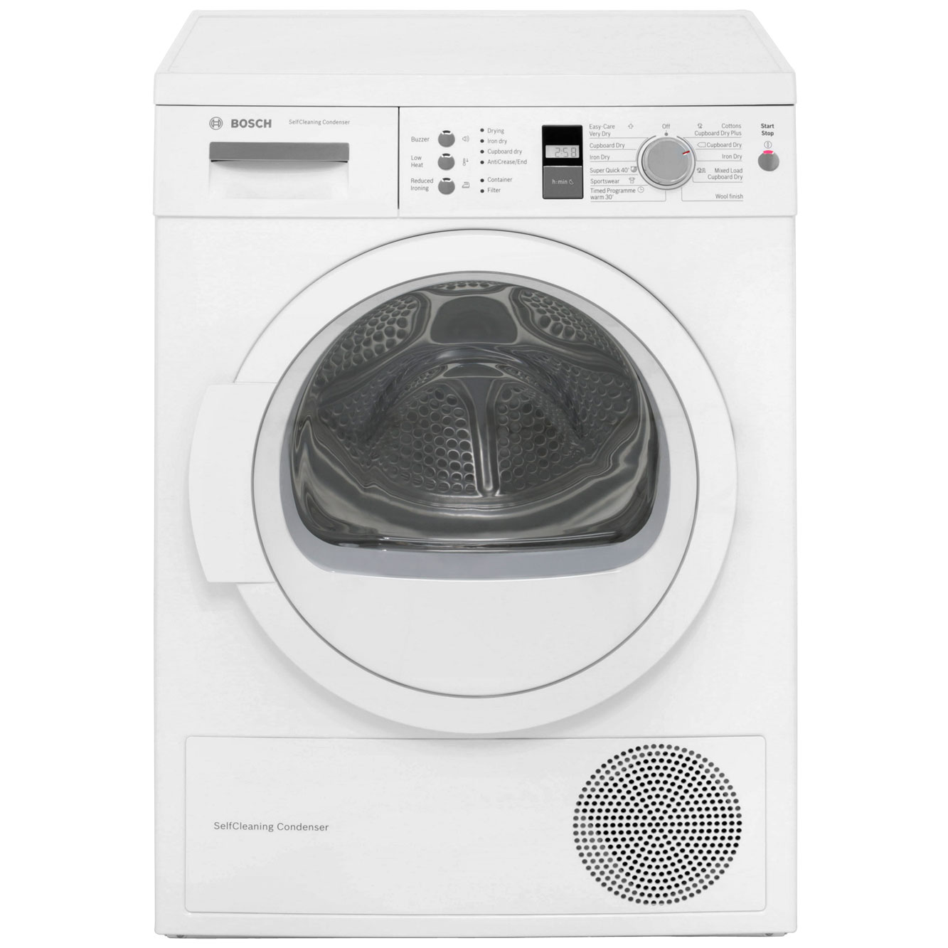 Bosch Classixx Wte84105gb Sensor Condenser Tumble Dryer Manual