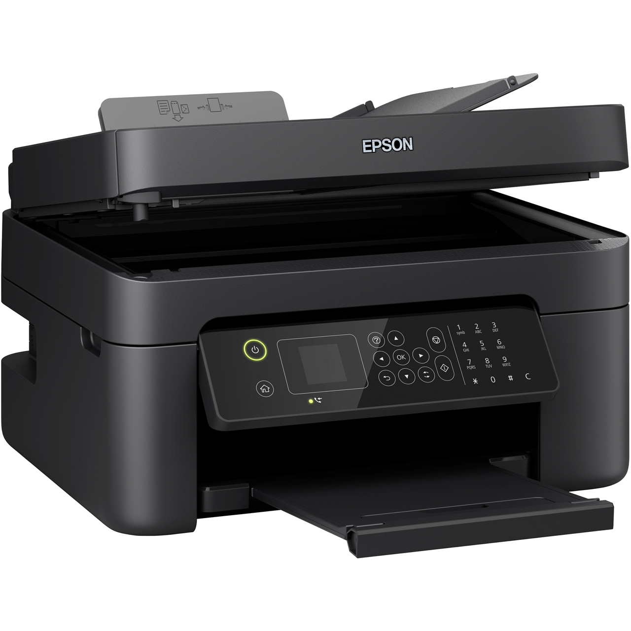  Epson WorkForce WF 2830DWF  Inkjet Printer Black 