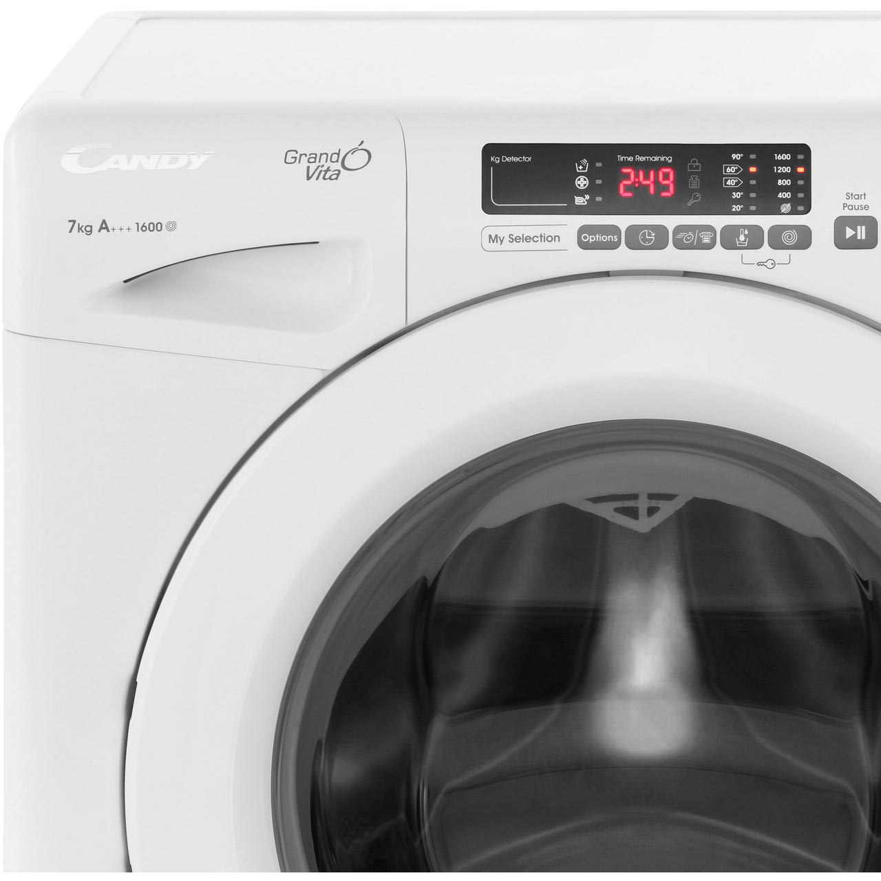 Candy GVS1672D3 Grand'O Vita A+++ Rated 7Kg 1600 RPM Washing Machine