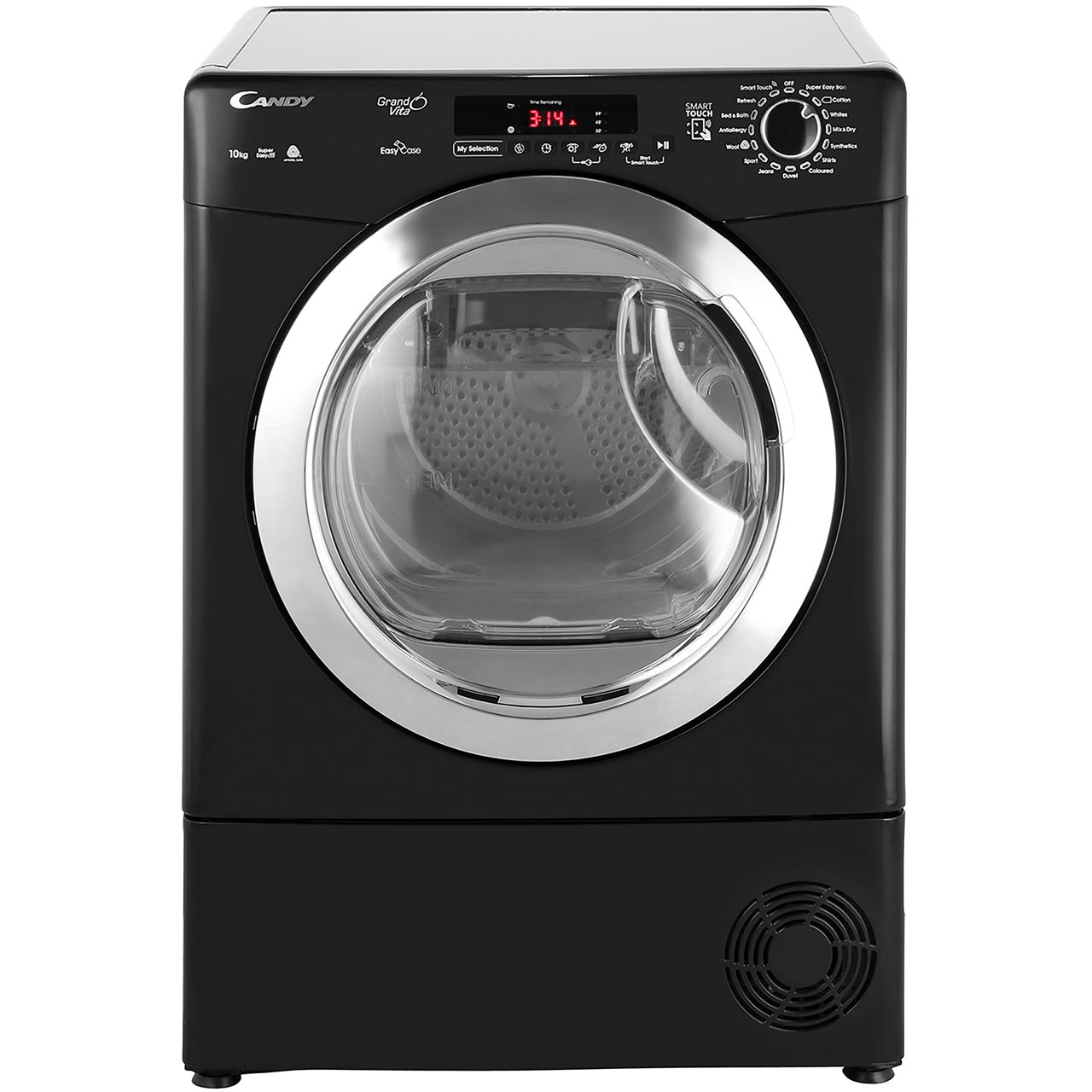 Candy GVSC10DCEB Grand'O Vita B Rated 10Kg Condenser Tumble Dryer Black