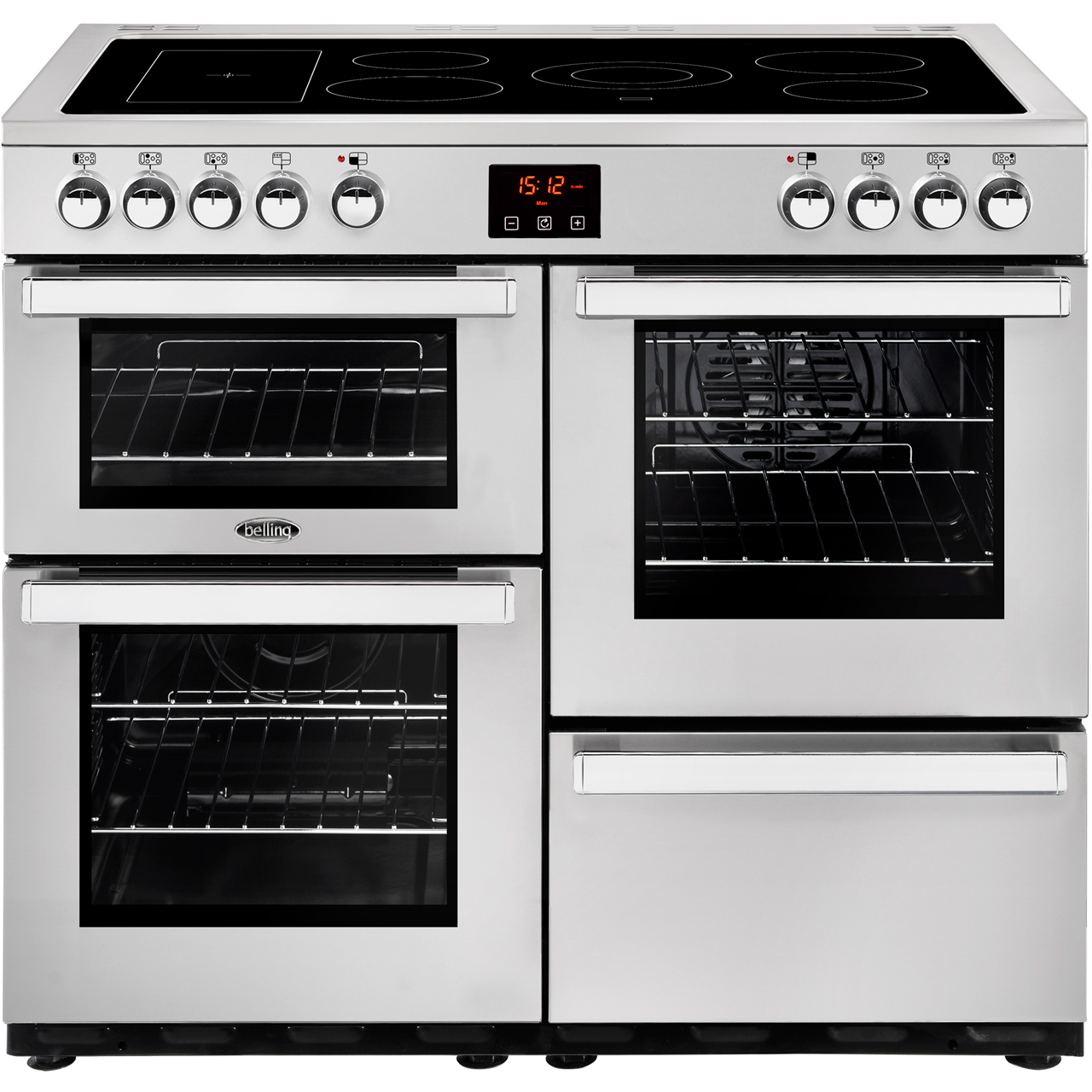 Belling Cookcentre100E Prof 100cm Electric Range Cooker with Ceramic Hob Review