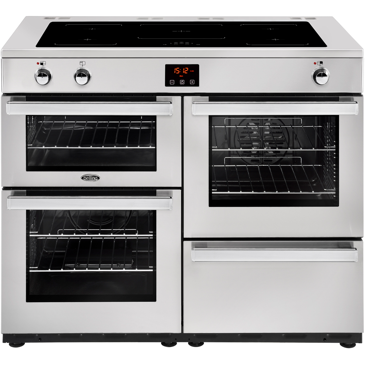 Belling Cookcentre110Ei Prof 110cm Electric Range Cooker with Induction Hob Review