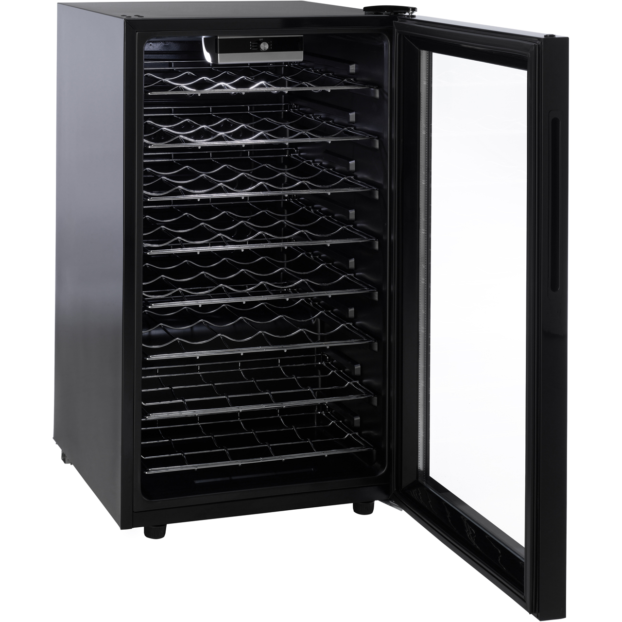 Candy CWC150UK Free Standing B Wine Cooler Fits 40 Bottles Black New ...