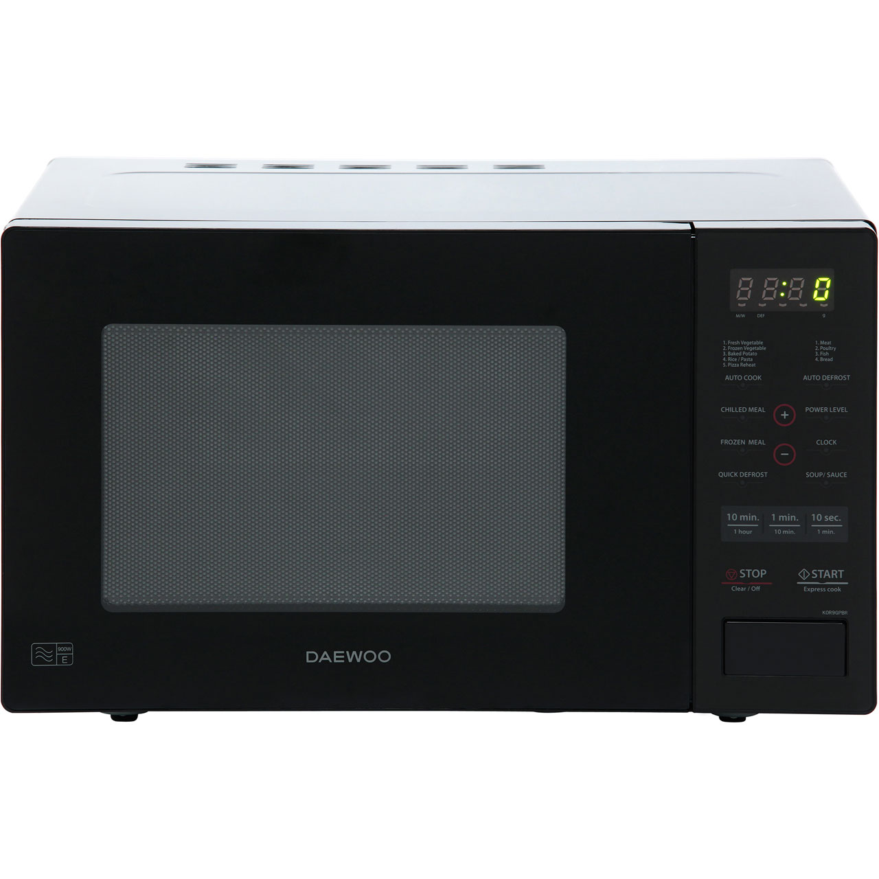 Daewoo KOR9GPBR 26 Litre Microwave Black Large: 26 Litres & Above | Microwaves