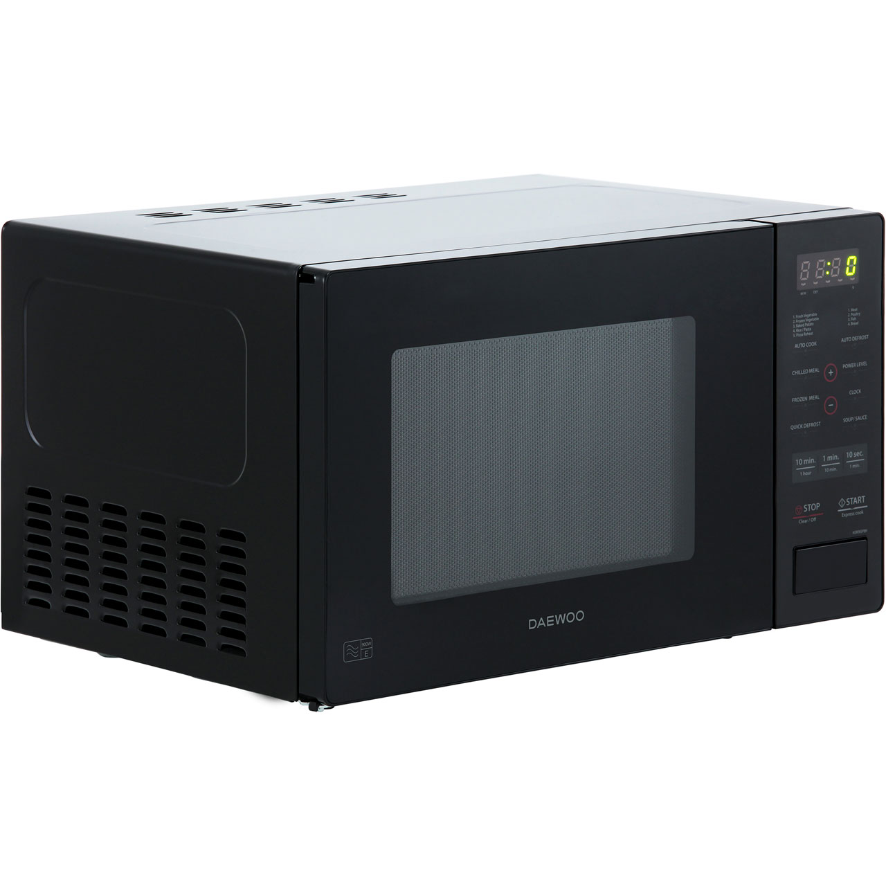 Daewoo Microwaves KOR9GPBR 900 Watt Microwave Free Standing Black