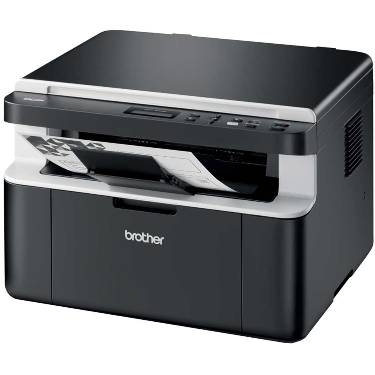 Brother DCP1612W Compact AllInOne Wireless Mono Laser Printer Black