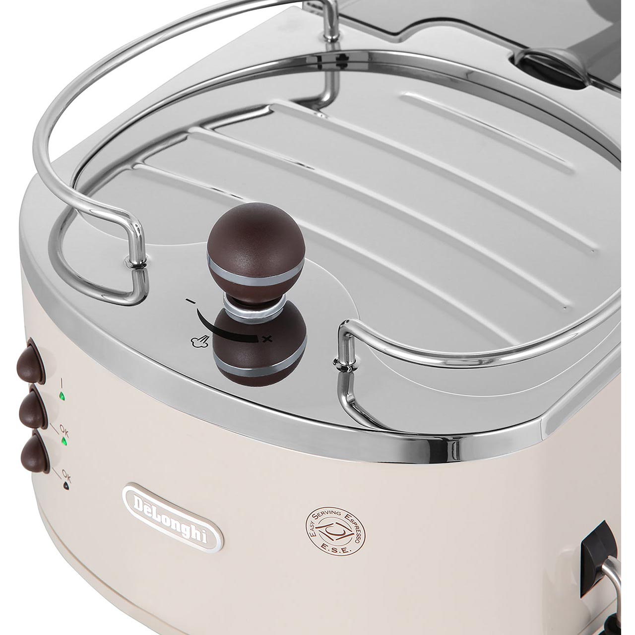 De'Longhi ECOV311.BG Icona Vintage Espresso Coffee Machine 15 bar Cream