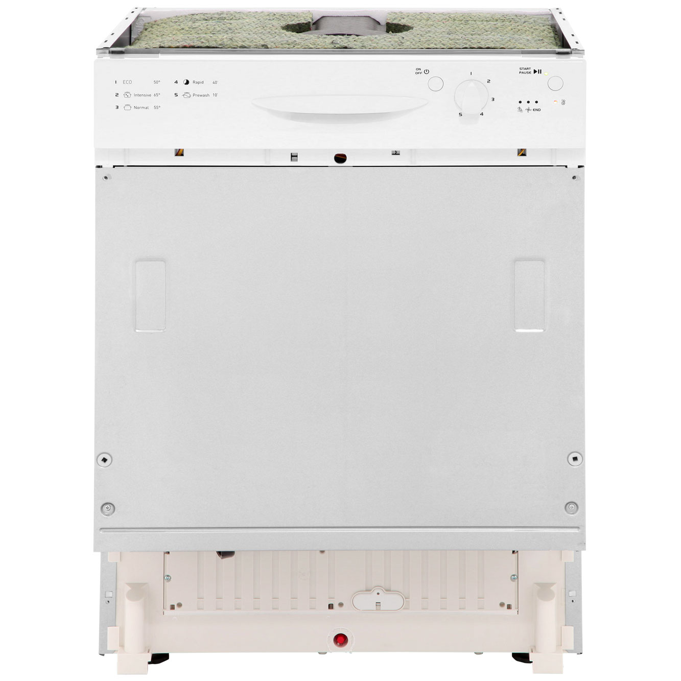 Indesit DPG15B1NX Eco Time A+ Semi Integrated Dishwasher Full Size 60cm