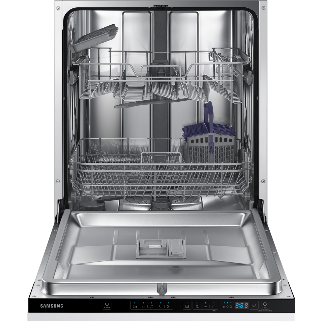 samsung dishwasher silver